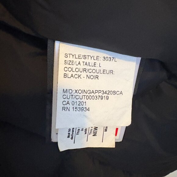 CANADA GOOSE 3037L VICTORIA Down Parka Heritage Jacket Detach Fur Hood Coat L - Picture 9 of 10